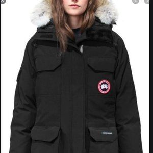 Canada Goose Expedition Hooded Parka w Fur Ruff L